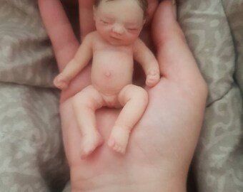 miniature silicone baby hayley
