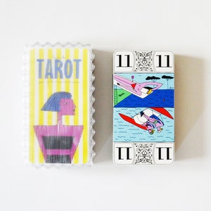 Tarot deck, signed Cécile Mirande-Broucas image 1