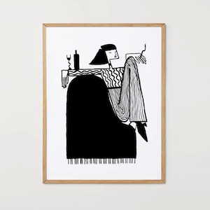 Art print, The Pianist, A3 image 2