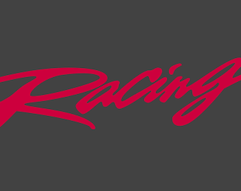 Wektor liternictwa wyścigowego: Naklejki z czcionkami samochodów sportowych (PNG SVG EPS)