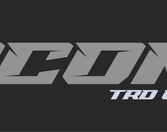 Naklejka z czcionką OTF Toyota Tacoma Off Road (pobieranie cyfrowe)