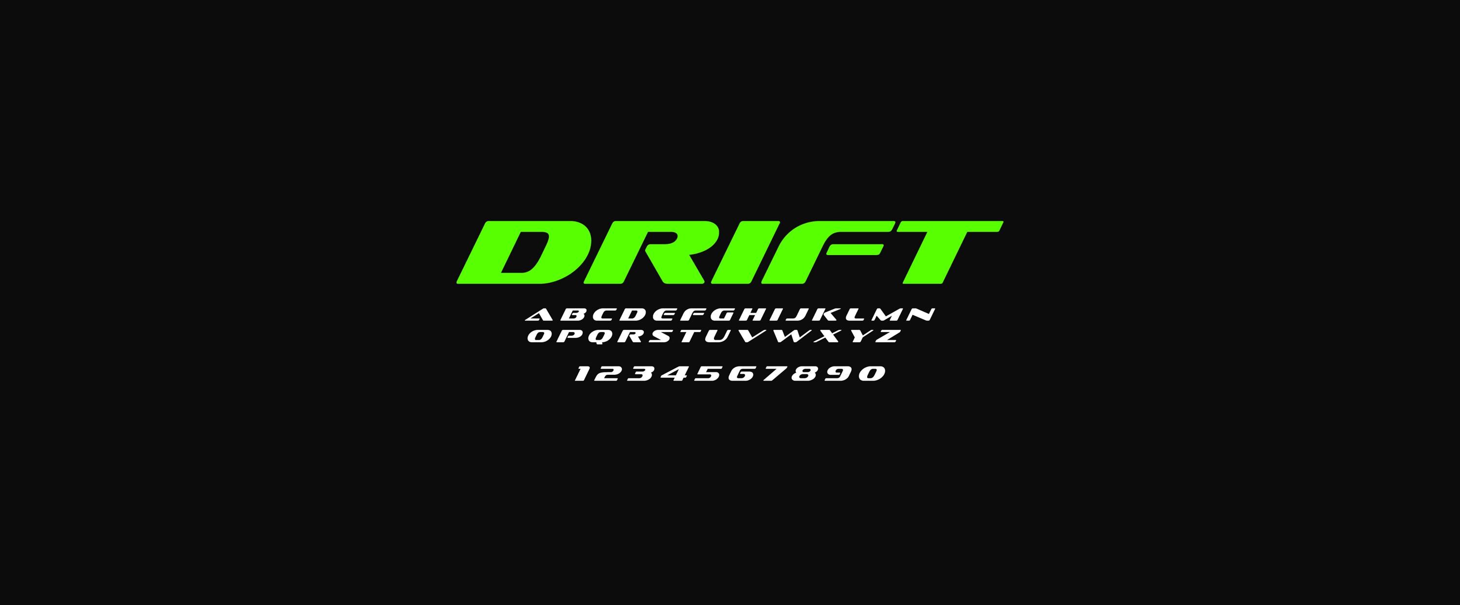 Drift Font Vector: Pink Sportscar Lettering (digital Download) - Etsy