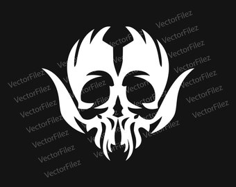 Biker Skull vector White Tattoo Skulls SVG PNG Sticker T shirt Hoodie Sweatshirt design Download it Now