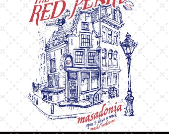 FBAA The Red Pearl ShirtPNG, From Blood And Ash Casteel Da'Neer Poppy Balfour Bookish Merch JLA bookish shirt gift Masadonia Solis Atlanian