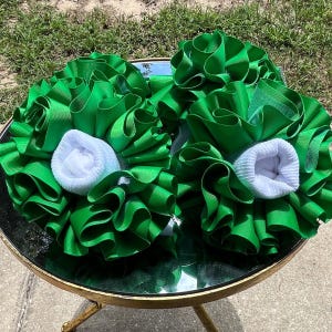 Green Ruffle socks
