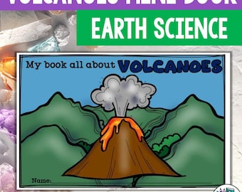 Volcanoes Mini Book for Early Readers