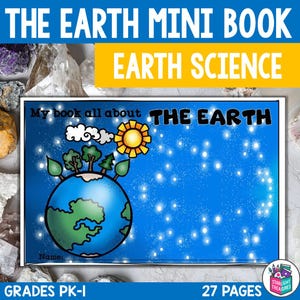 The Earth Mini Book for Early Readers: Geology and the History of the Earth