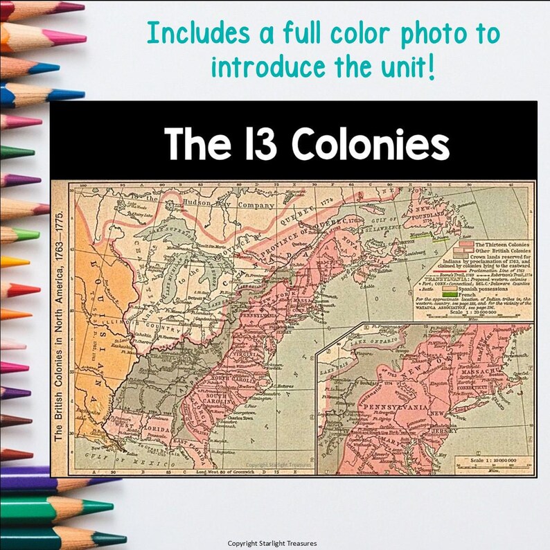 Colonial Times Mini Book for Early Readers - 13 Colonies, Colonial Jobs ...