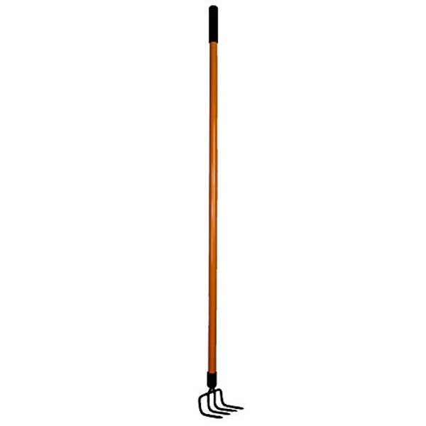 Ashman Garden Cultivator – Sturdy Hand Tiller/Cultivator – Heavy Duty Blade for Digging, Loosening Soil and Weeding – Equipped with Rubber