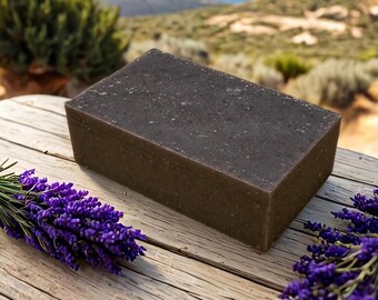 Ikaria Lavender – Organic Lavender Soap | Calming | Cold Process | Botanical & Handmade | Greek Islands Collection