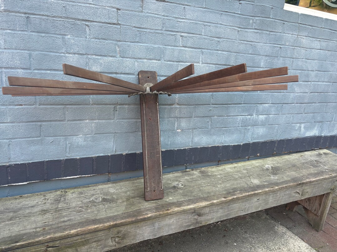 Vintage Empire No 2 Wood Drying Rack Etsy