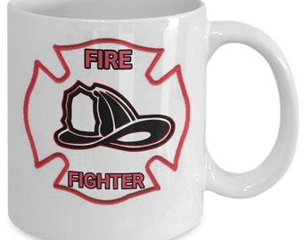 Firefighter rescue unique custom gifts coffee mugs