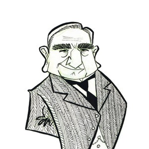 Illustration of Charles Carson from &quot;Downton Abbey&quot;