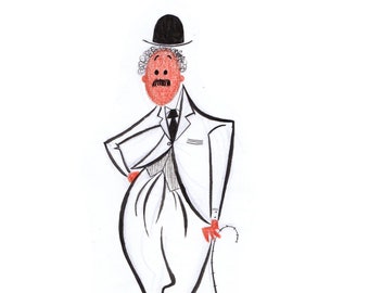 Charlie Chaplin Illustration