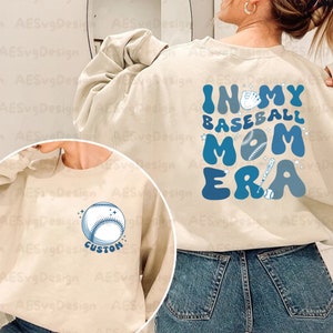 CUSTOM in My Baseball Mom Era Svg Png, Baseball Mom Svg, Baseball Mom
