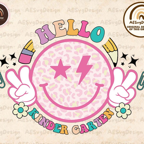 Hello With Smiley Face Svg - Etsy