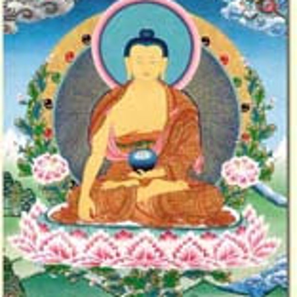 Shakyamuni Buddha 5"x7" Laminated Altar Card (BU)