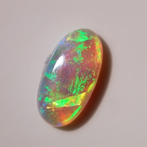 Solid Mintabie Crystal Opal | Opal Ring | Opal Pendant | 0.76ct Natural Australian Opal