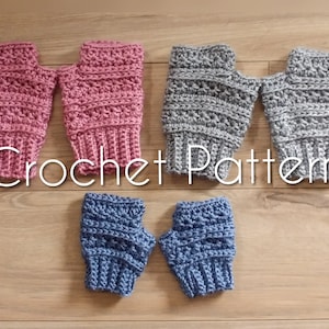 Starry Skies Fingerless Gloves pattern, crochet PDF pattern, instant PDF download