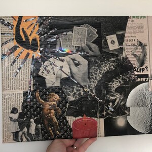 Vintage Magazin Collage