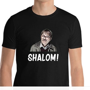 Shalom Jackie Freitagabend Abendessen Herren T Shirt / Shalom Jim Freitagabend Abendessen Tee Geschenk