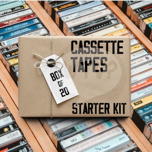 Cassette Tape MYSTERY BOX x 20 Albums Bundle / Perfect Starter Kit Present / Retro Gift / Job Lot