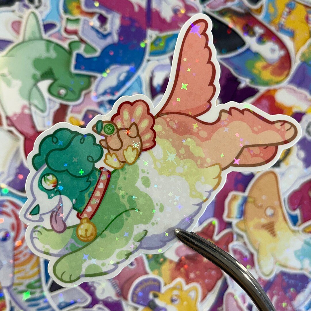 Genderfloren Pride Flag Springer Spaniel LGBT Pride Pup Etsy España