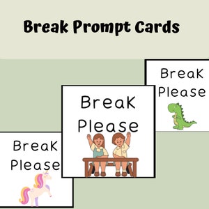 Break Prompt Cards