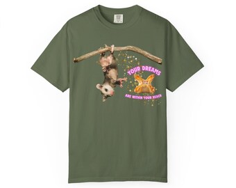 Your Dreams Are Within Your Reach | Funny Opossum & Crab Rangoon Meme | Chaotic Motivational Humor