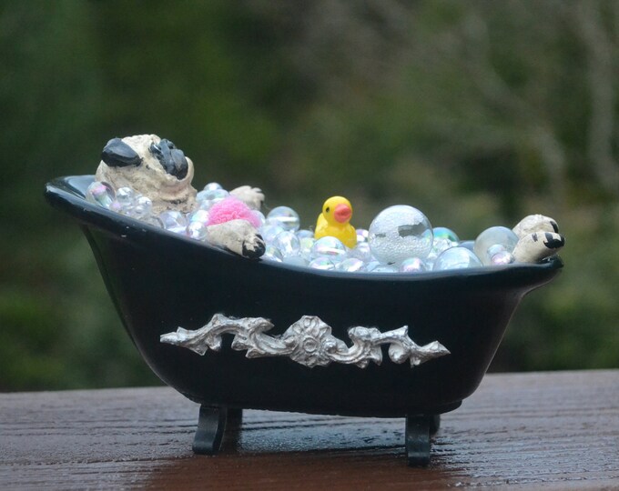 Fawn Pug Bathtub/bubble Bath Dog Gift Etsy