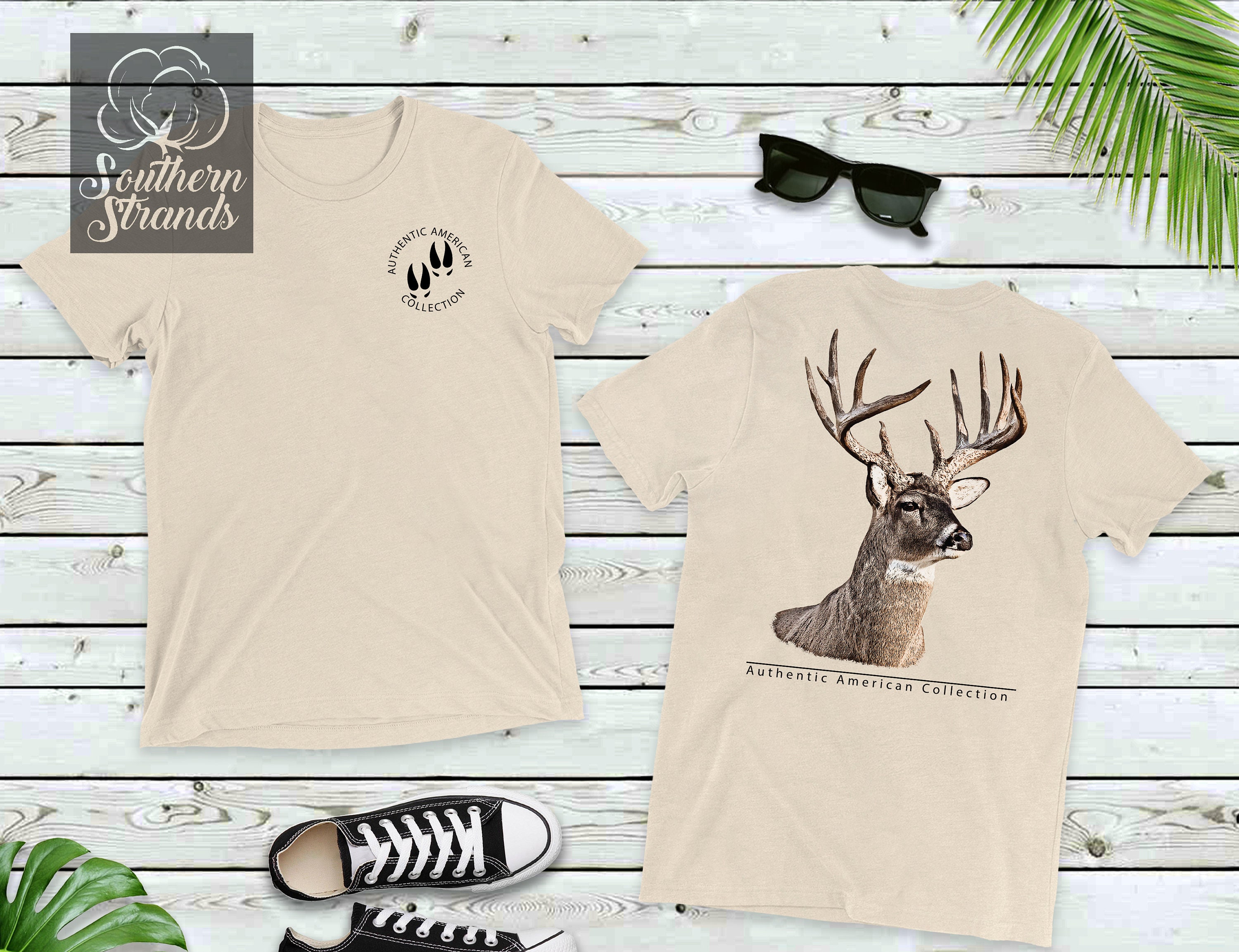 Authentic American Collection - Whitetail Deer - PNG Digital Download Design