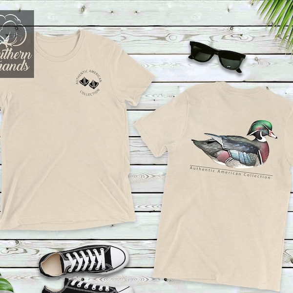 Authentic American Collection - Wood Duck - PNG Digital Download Design