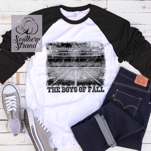 Football Design | Boys Of Fall | Black and White  - PNG Digital Download Design - Watercolor Football Design