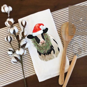 Painted Santa Cow 2 | Sublimation/Printable Design | Instant Download | Sublimation | Printable | PNG