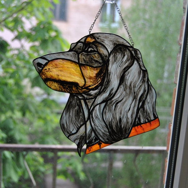 Großer Hundebesitzer Geschenk Benutzerdefinierte Glas Hund Mosaiken, Foto Hund Haustier mit Haken bestellen, handgemachte Pin personalisiert, Haustier Denkmal, kaufen ukrainisch