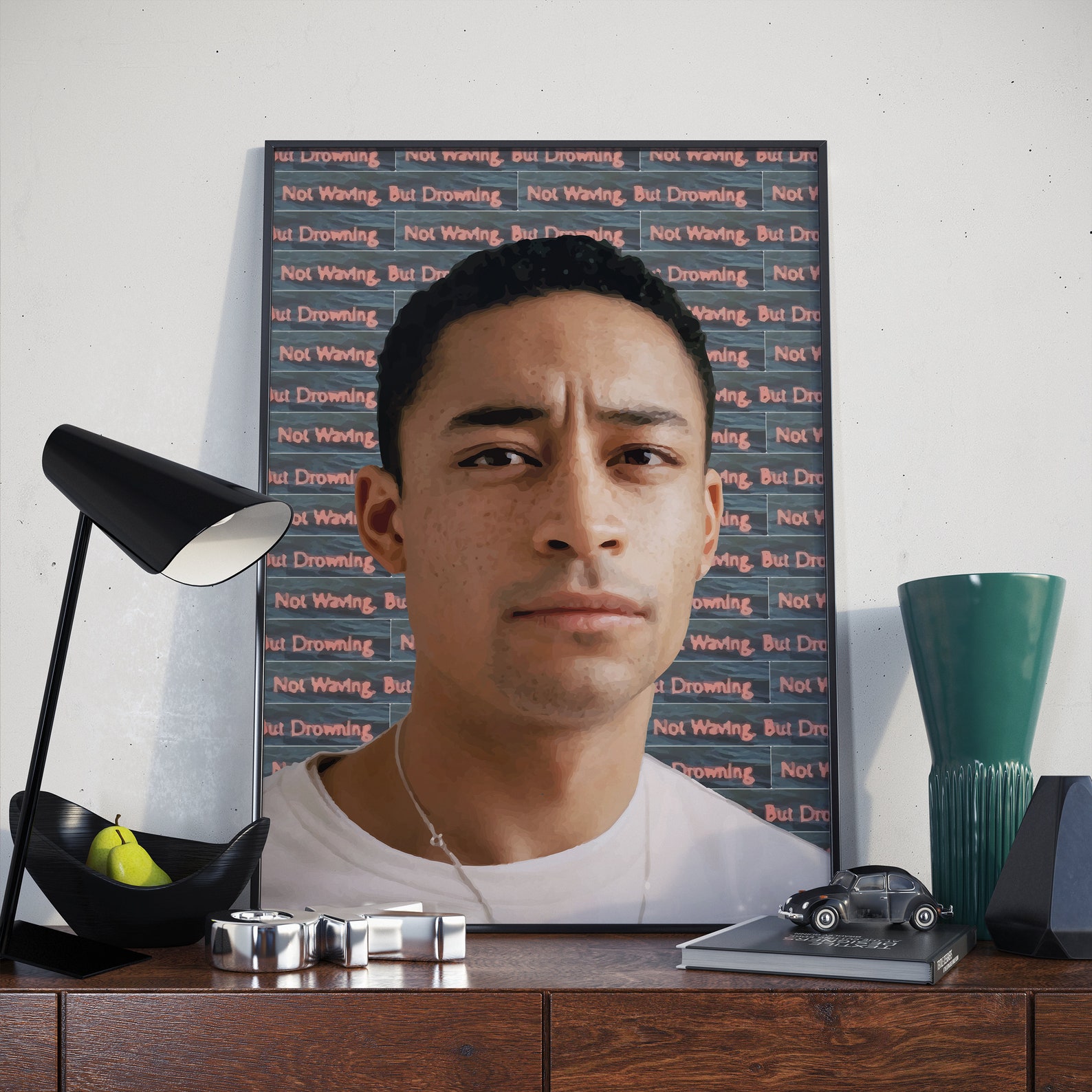 loyle carner not waving but drowning t shirt