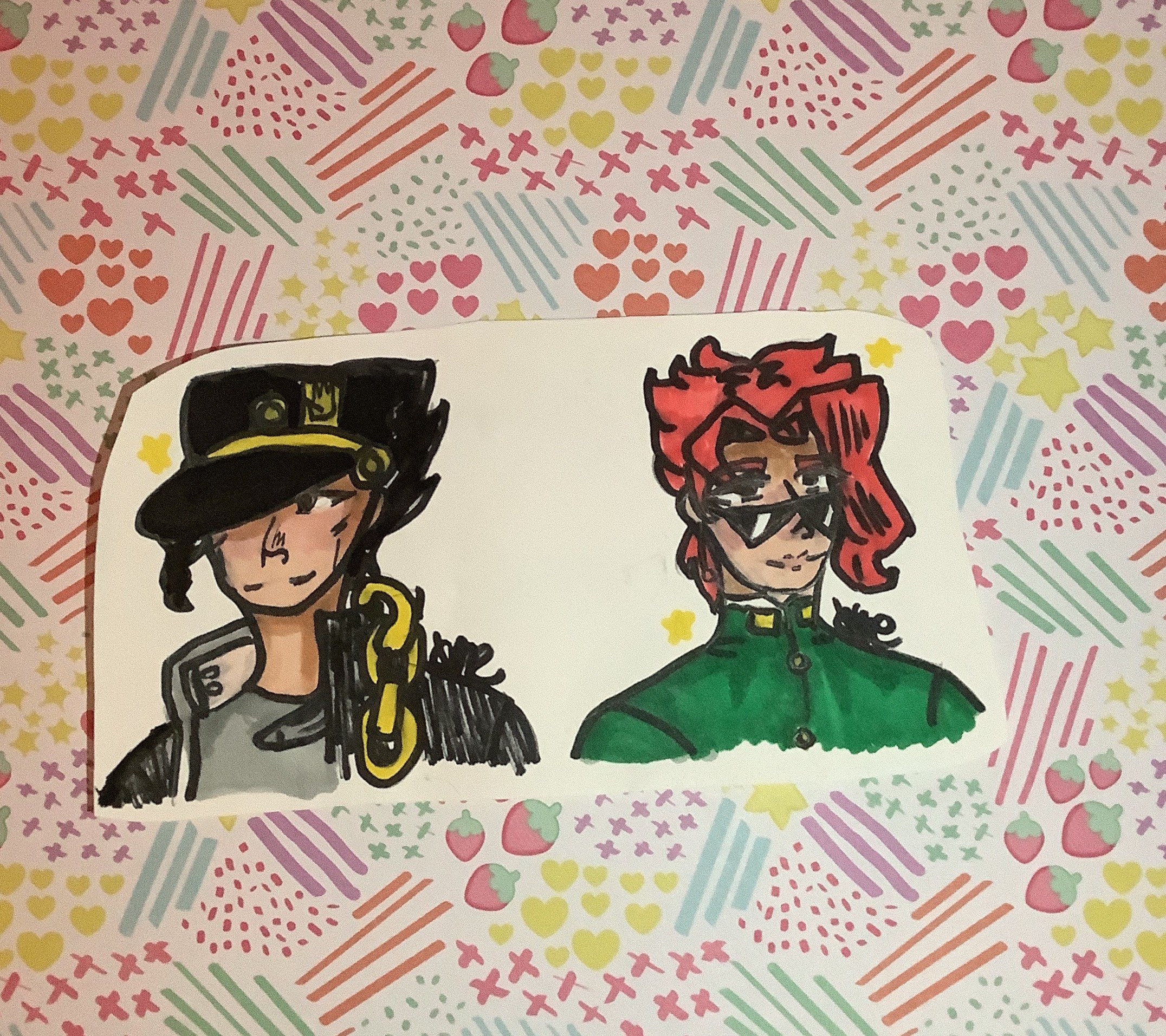 Kakyoin Jojo Pose Sticker - Kakyoin Jojo Pose Stardust Crusaders - Discover  & Share GIFs