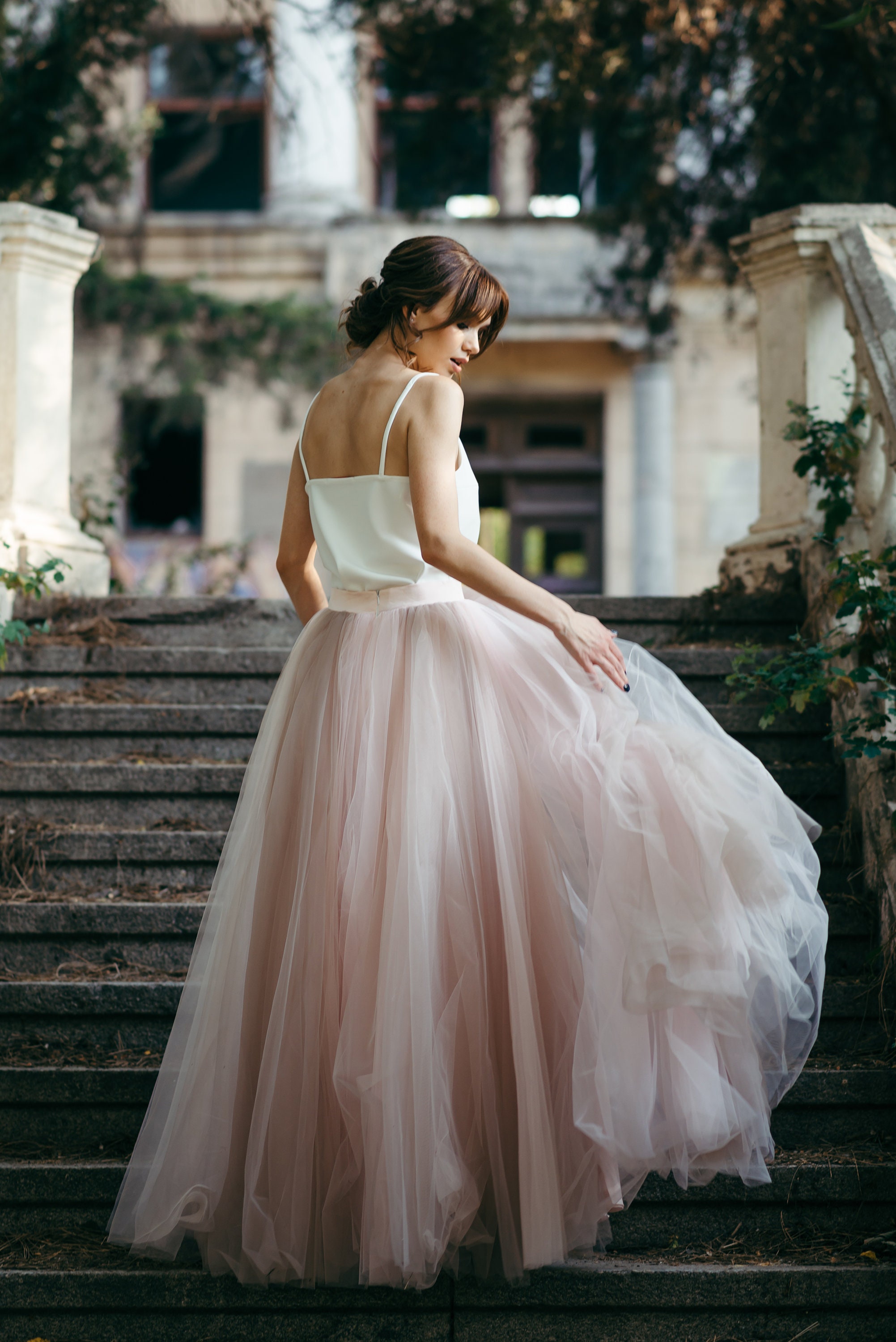 Wedding Skirt - Bridal Skirt - Tulle Skirt - Maxi Bridesmaid Wedding Skirt - Bridal Skirt - Tulle Skirt - Maxi Bridesmaid