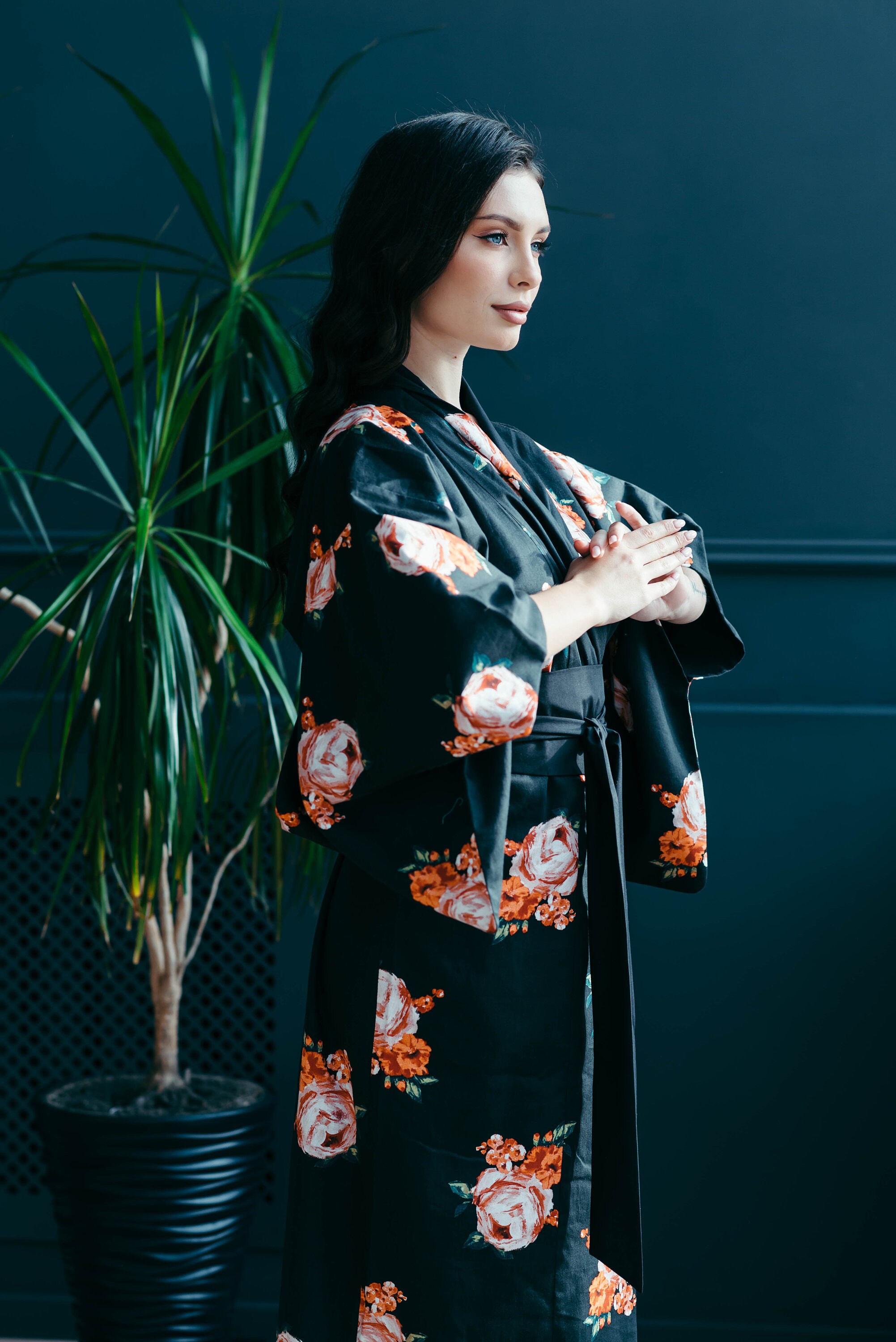 ＊US限定＊ お店で見つけた一押しドレス!!! Belted Kimono Dress 着物の素材と色彩を生かした、華やかなアップサイクルドレス