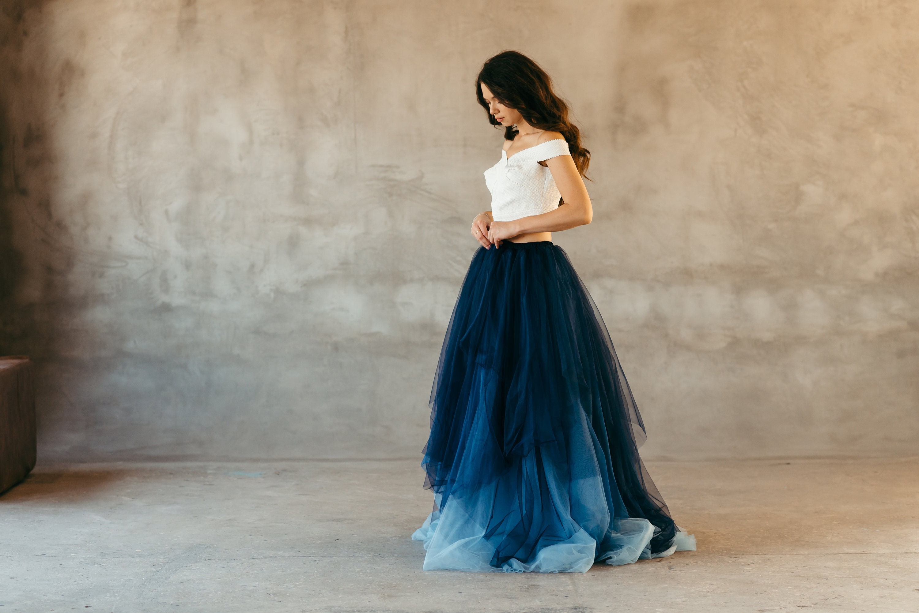 Blue Ombre Dresses Etsy Canada