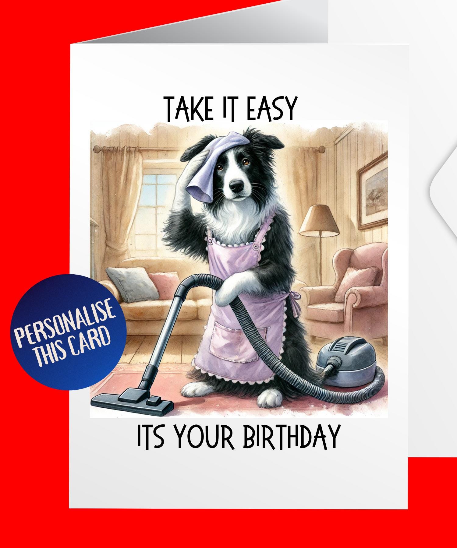 Funny Dog Birthday Card | Cute Dog Birthday | Card From the Dog | Funny ...