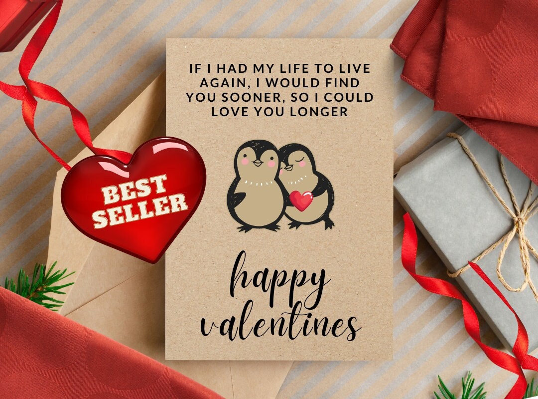 Love Poem Valentine's Day Card, Sentimental Valentines Card, Words of ...