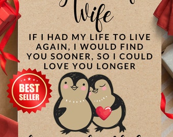 Biglietto Di Auguri Di Compleanno Con Scritta "To My Darling Wife