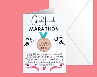 Veel succes met je marathoncadeau - Pocket Hug Runner Race Day Pick Me Up Gift