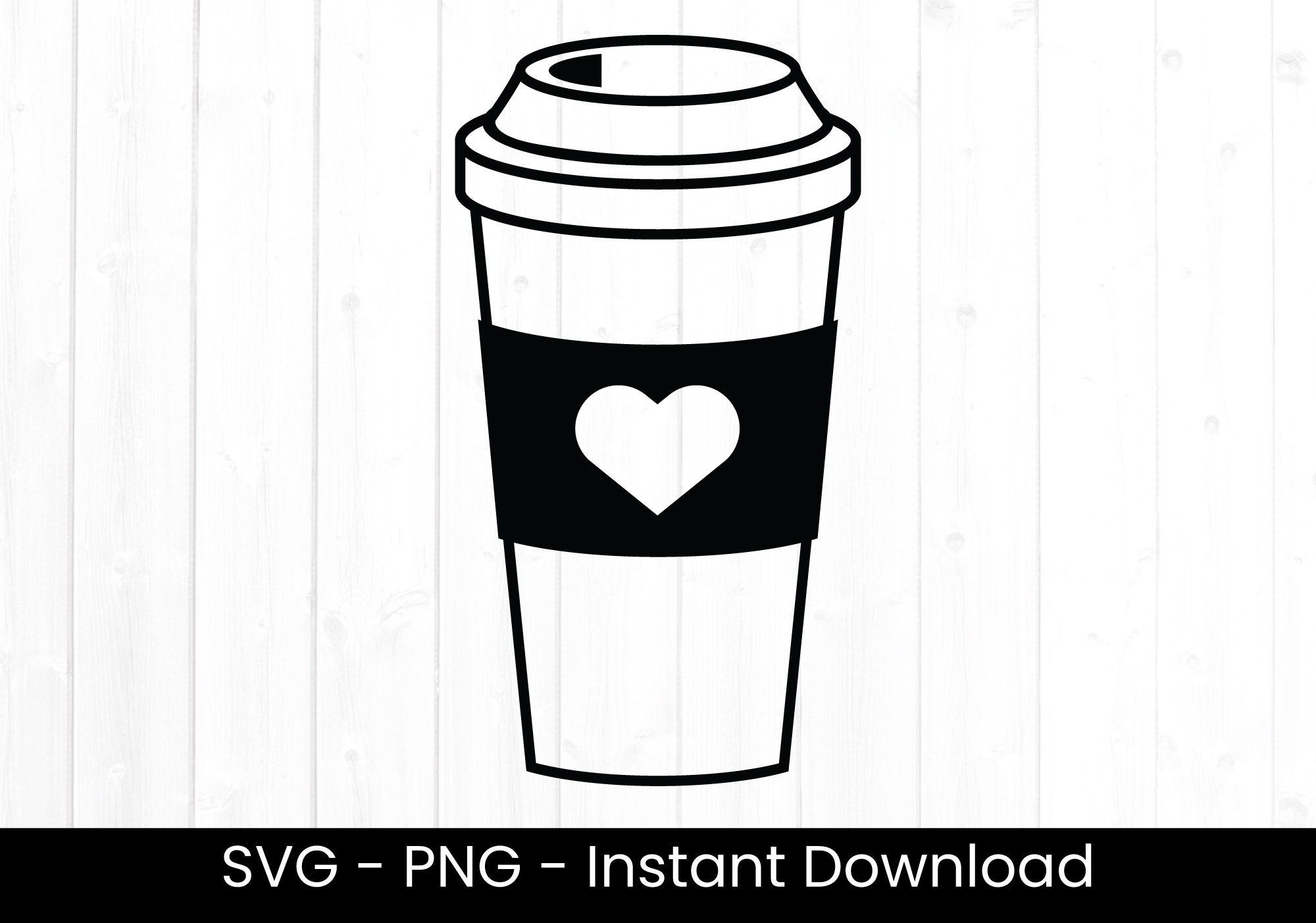 Coffee Cup SVG for Commercial Use Latte Svg for Cricut Cut Etsy