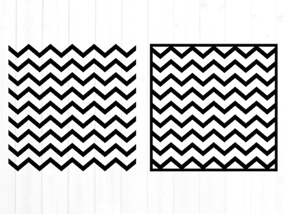 Chevron Svg for Commercial Use Chevron Pattern With Border - Etsy
