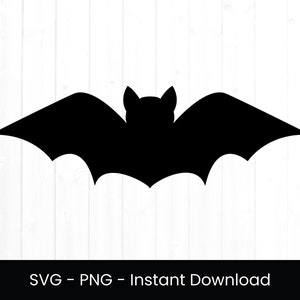 Bat SVG, Bat SVG do użytku komercyjnego, plik do cięcia, Halloween SVG, projekt cyfrowy, natychmiastowe pobieranie, Bat Png, Halloween Clipart