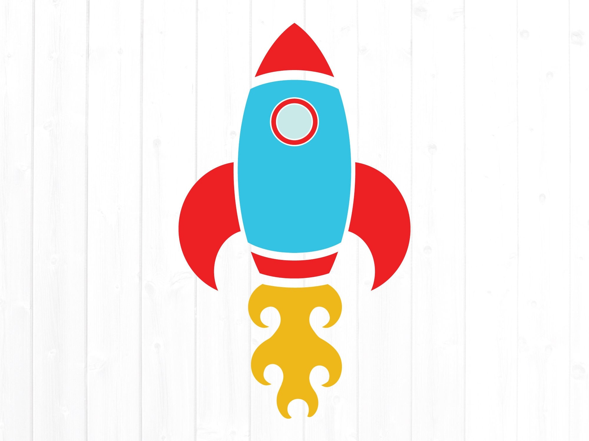 Rocket SVG for Commercial Use Spaceship for Cricut Layered Etsy UK