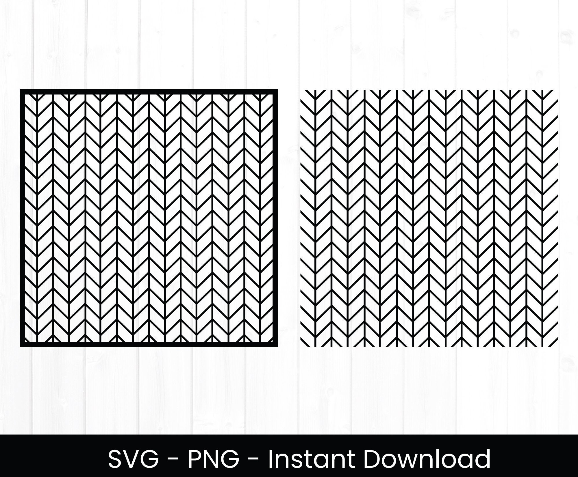 Chevron Pattern Svg File, Commercial Use Png , Cut File, Digital Download, Herringbone Design, Background, Chevron with Border