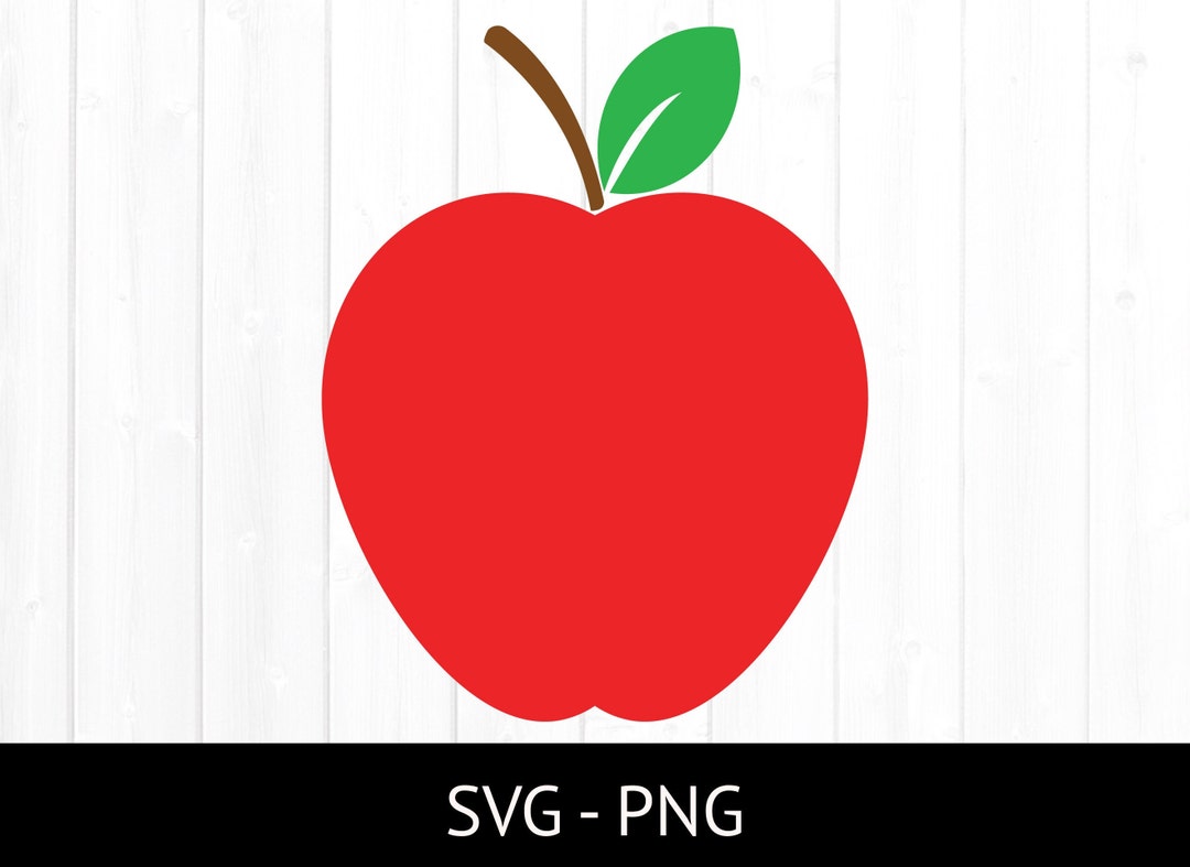 Apple Svg for Commercial Use, Cut File, School SVG, Teacher Png, Apple ...